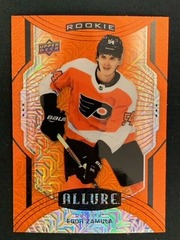 2020-21 Upper Deck Allure Egor Zamula #135 Rookie Orange Slice Philadelphia